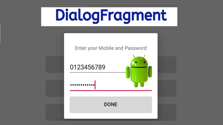 آموزش DialogFragment در اندروید