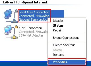 تنظیمات CCProxy