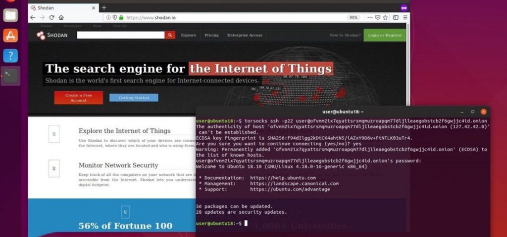 راه اندازی سرور Ssh با سرویس تور برای مخفی ماندن از Shodan و هکرها