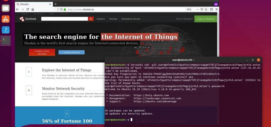 راه اندازی سرور Ssh با سرویس تور برای مخفی ماندن از Shodan و هکرها