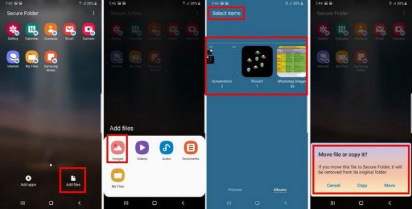 فعال کردن قابلیت پوشه امن (Secure Folder) در گوشی‌های سامسونگ