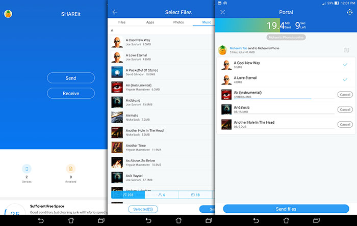 نقد و بررسی اپلیکیشن SHAREit