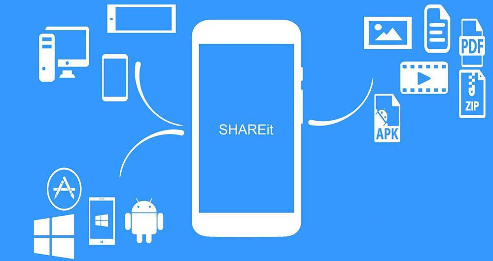 نقد و بررسی اپلیکیشن SHAREit