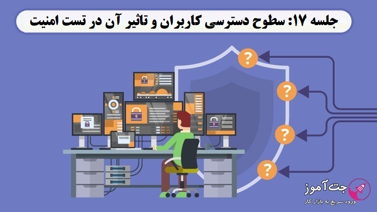جلسه 17: سطوح دسترسی کاربران و تاثیر آن در تست امنیت