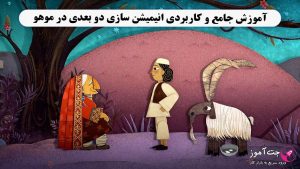آموزش انیمیشن سازی 2d موهو