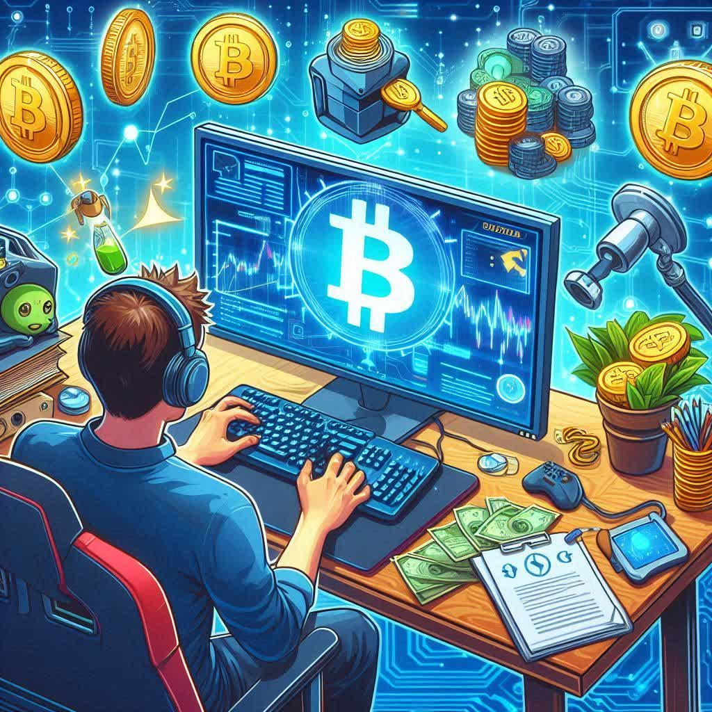 چگونه با بازی از ارز دیجیتال سود بگیریم؟